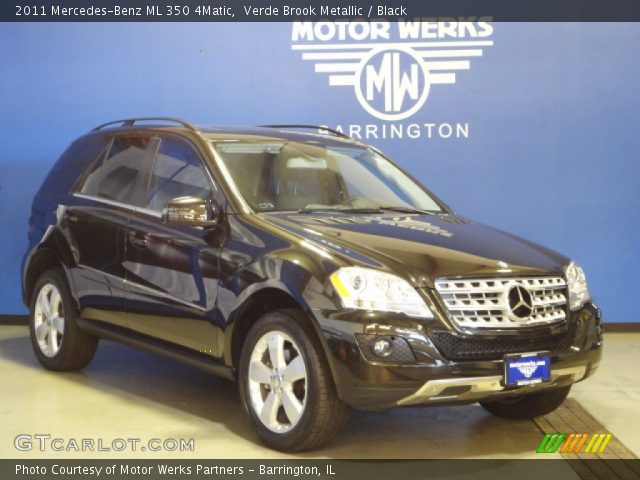 2011 Mercedes-Benz ML 350 4Matic in Verde Brook Metallic