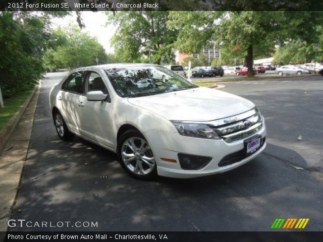 2012 Ford Fusion SE in White Suede