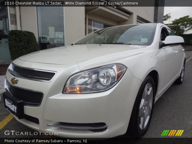 2010 Chevrolet Malibu LT Sedan in White Diamond Tricoat