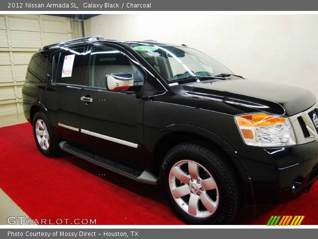 2012 Nissan Armada SL in Galaxy Black
