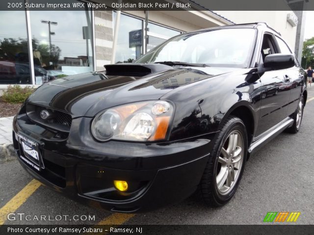 2005 Subaru Impreza WRX Wagon in Obsidian Black Pearl