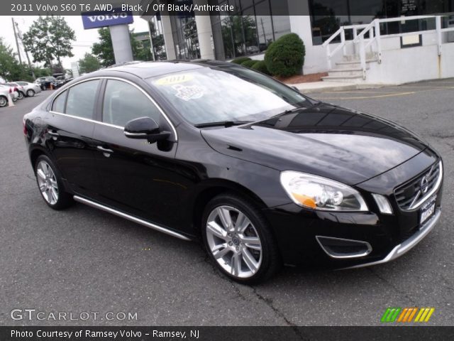 2011 Volvo S60 T6 AWD in Black