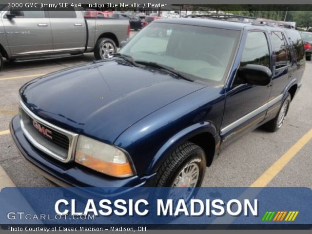 2000 GMC Jimmy SLE 4x4 in Indigo Blue Metallic