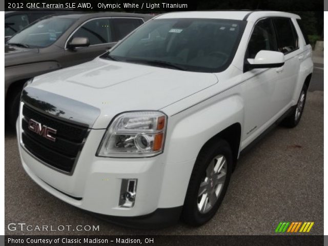 2012 GMC Terrain SLE AWD in Olympic White
