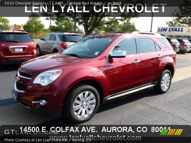 2010 Chevrolet Equinox LTZ AWD in Cardinal Red Metallic
