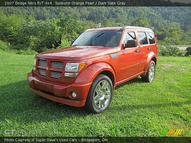 2007 Dodge Nitro R/T 4x4 in Sunburst Orange Pearl