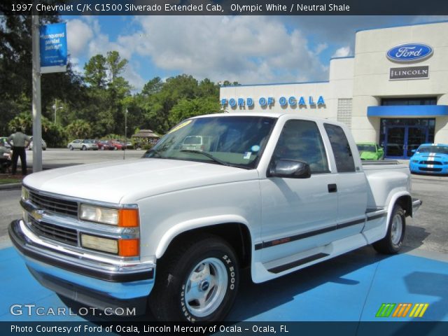 1997 Chevrolet C/K C1500 Silverado Extended Cab in Olympic White