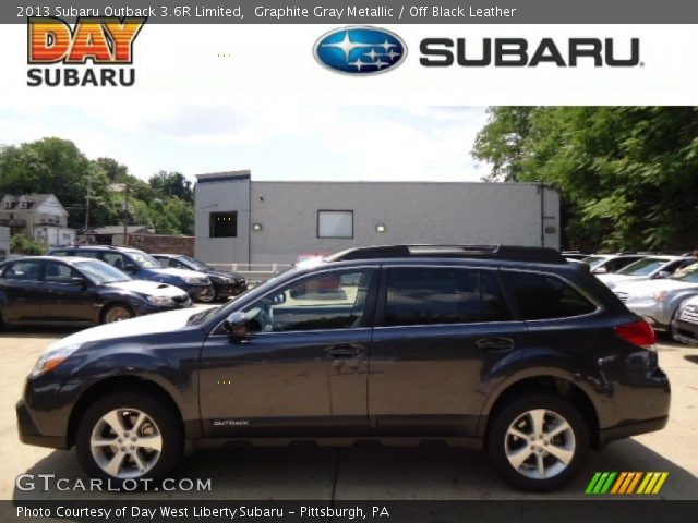 2013 Subaru Outback 3.6R Limited in Graphite Gray Metallic