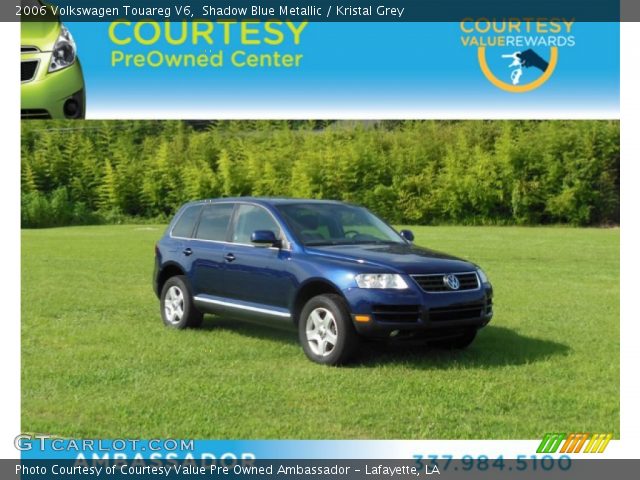 2006 Volkswagen Touareg V6 in Shadow Blue Metallic
