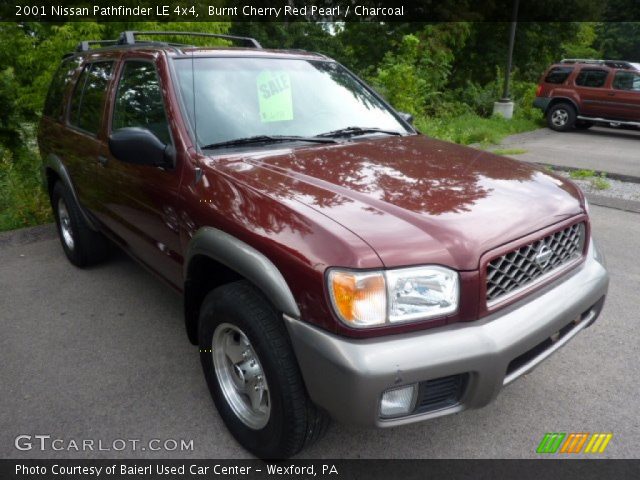 2001 Nissan Pathfinder LE 4x4 in Burnt Cherry Red Pearl