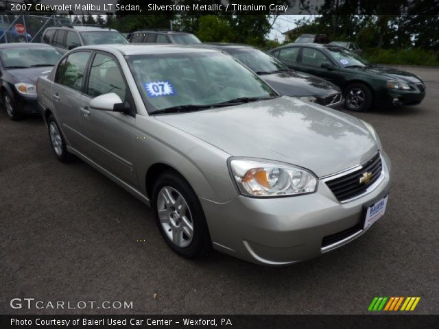 2007 Chevrolet Malibu LT Sedan in Silverstone Metallic