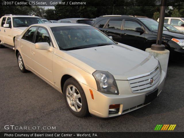 2007 Cadillac CTS Sedan in Gold Mist
