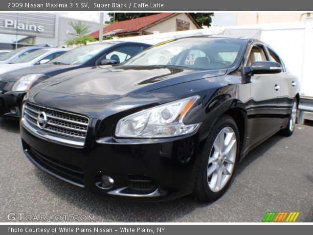 2009 Nissan Maxima 3.5 SV in Super Black