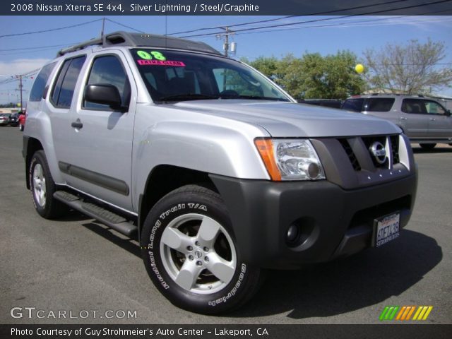 2008 Nissan Xterra SE 4x4 in Silver Lightning