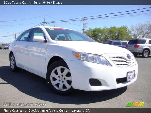 2011 Toyota Camry  in Super White