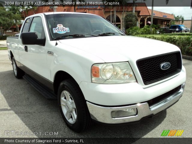 2004 Ford F150 XLT SuperCab in Oxford White