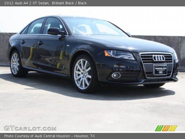 2012 Audi A4 2.0T Sedan in Brilliant Black