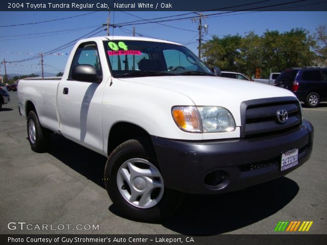 2004 Toyota Tundra Regular Cab in Natural White