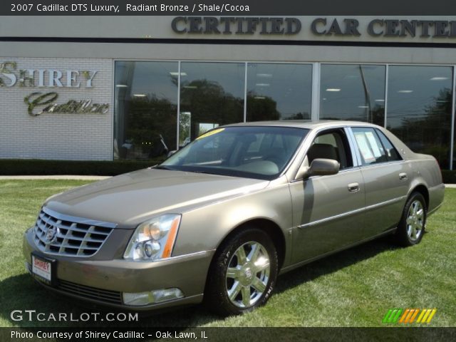 2007 Cadillac DTS Luxury in Radiant Bronze