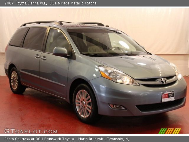 2007 Toyota Sienna XLE in Blue Mirage Metallic
