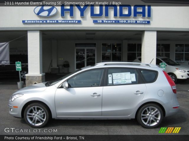 2011 Hyundai Elantra Touring SE in Shimmering Silver Metallic