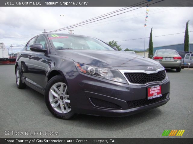 2011 Kia Optima LX in Platinum Graphite