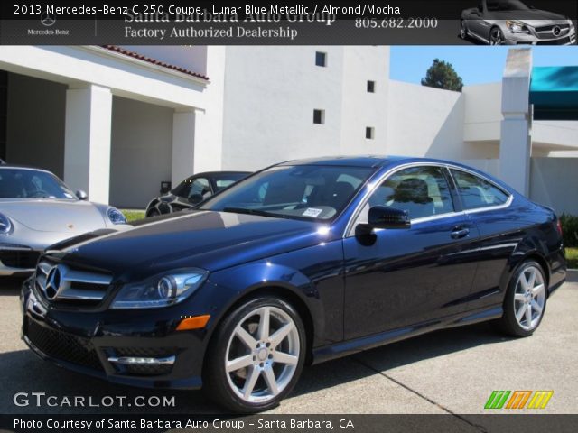 2013 Mercedes-Benz C 250 Coupe in Lunar Blue Metallic