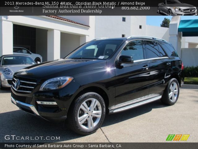 2013 Mercedes-Benz ML 350 4Matic in Obsidian Black Metallic