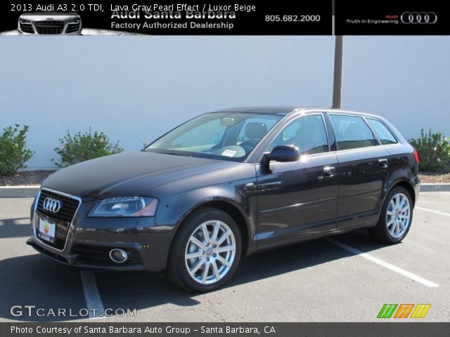 2013 Audi A3 2.0 TDI in Lava Gray Pearl Effect