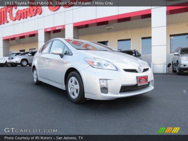 2011 Toyota Prius Hybrid III in Classic Silver Metallic
