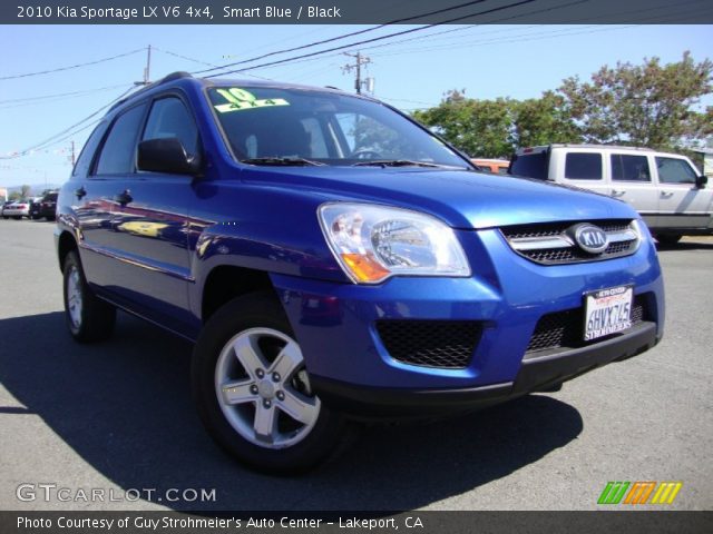 2010 Kia Sportage LX V6 4x4 in Smart Blue