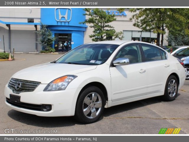 2008 Nissan Altima 2.5 in Winter Frost Pearl
