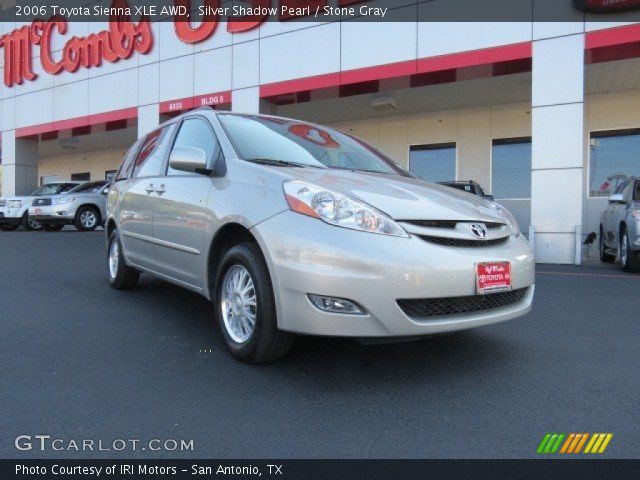 2006 Toyota Sienna XLE AWD in Silver Shadow Pearl