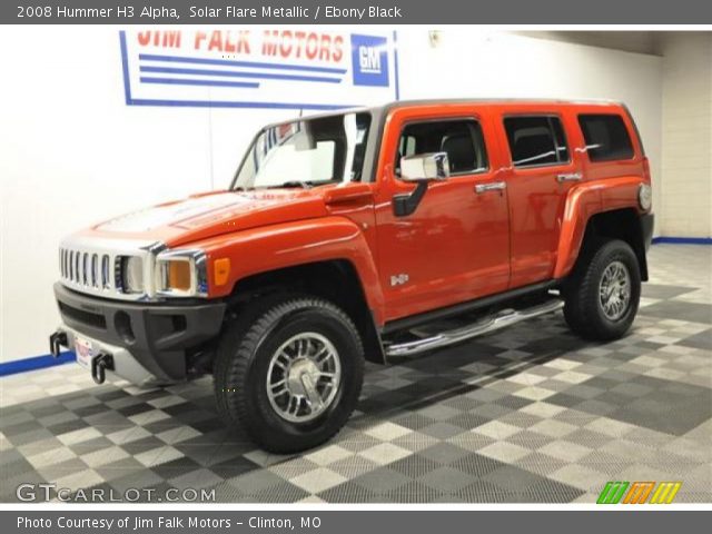 2008 Hummer H3 Alpha in Solar Flare Metallic