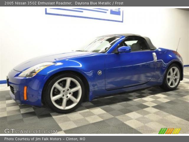 2005 Nissan 350Z Enthusiast Roadster in Daytona Blue Metallic