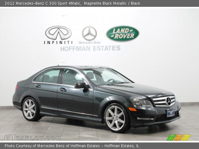 2012 Mercedes-Benz C 300 Sport 4Matic in Magnetite Black Metallic