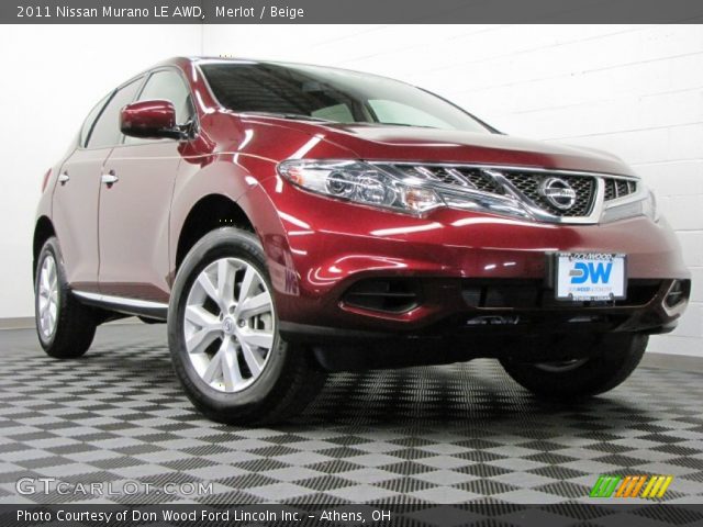 2011 Nissan Murano LE AWD in Merlot