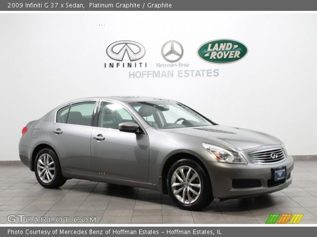 2009 Infiniti G 37 x Sedan in Platinum Graphite