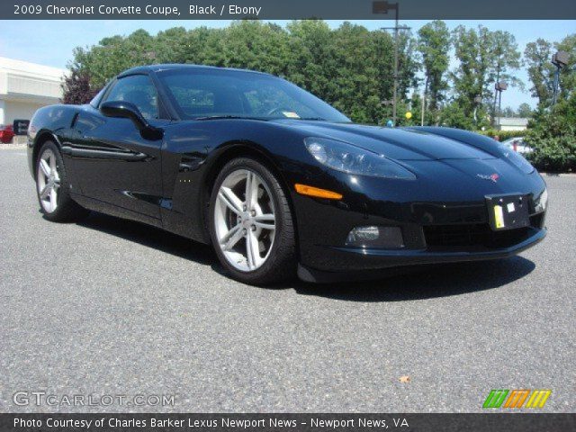 2009 Chevrolet Corvette Coupe in Black