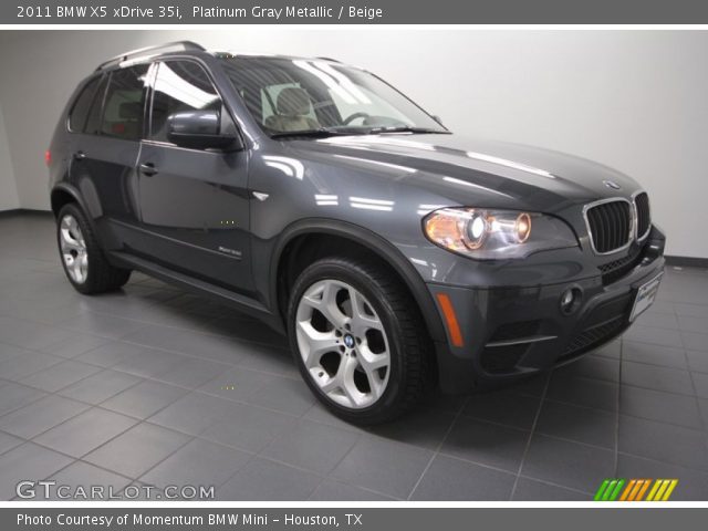 2011 BMW X5 xDrive 35i in Platinum Gray Metallic