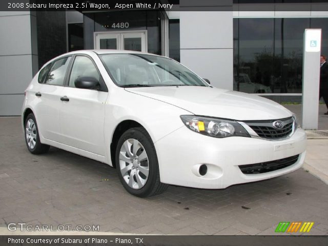 2008 Subaru Impreza 2.5i Wagon in Aspen White