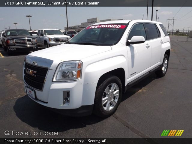 2010 GMC Terrain SLE in Summit White
