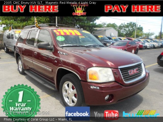 2005 GMC Envoy XUV SLT in Magnetic Red Metallic