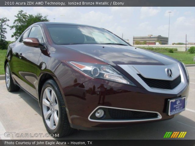 2010 Acura ZDX AWD Technology in Ionized Bronze Metallic