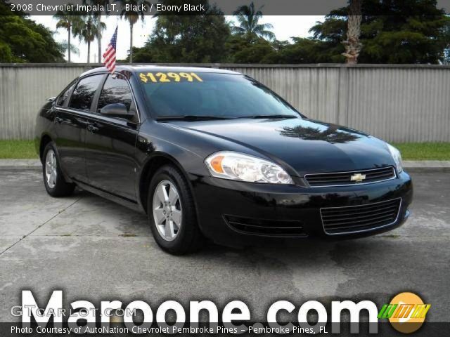2008 Chevrolet Impala LT in Black