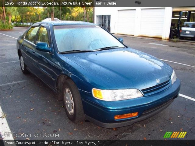 1995 Honda Accord LX Sedan in Azure Blue Green Pearl