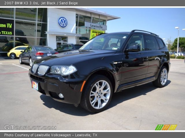 2007 BMW X3 3.0si in Jet Black