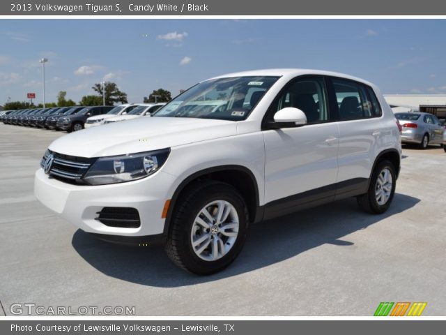 2013 Volkswagen Tiguan S in Candy White