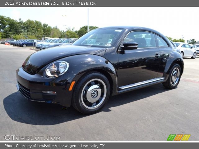 2013 Volkswagen Beetle 2.5L in Black