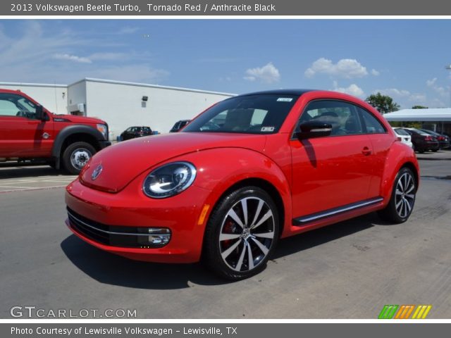 2013 Volkswagen Beetle Turbo in Tornado Red